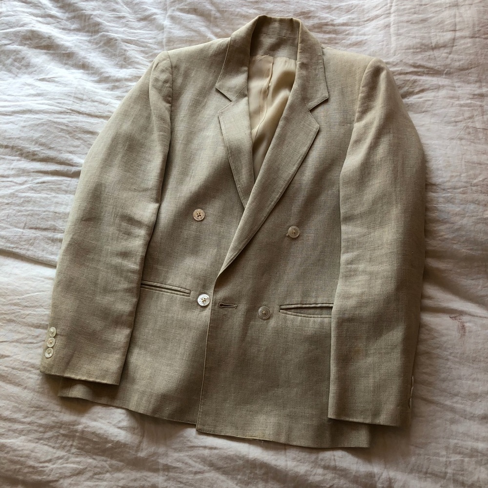 Alcott and Andrews linen jacket